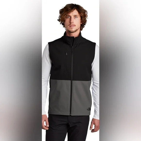*Branded* Men’s The North Face Castle Rock Black and Gray Soft Shell Vest Size L - Picture 8 of 9